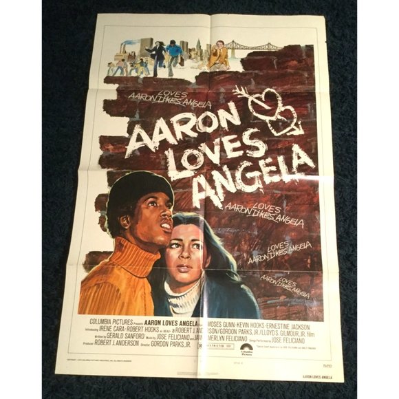 Aaron loves Angela 1975 Movie Lobby Theater Poster in Canada